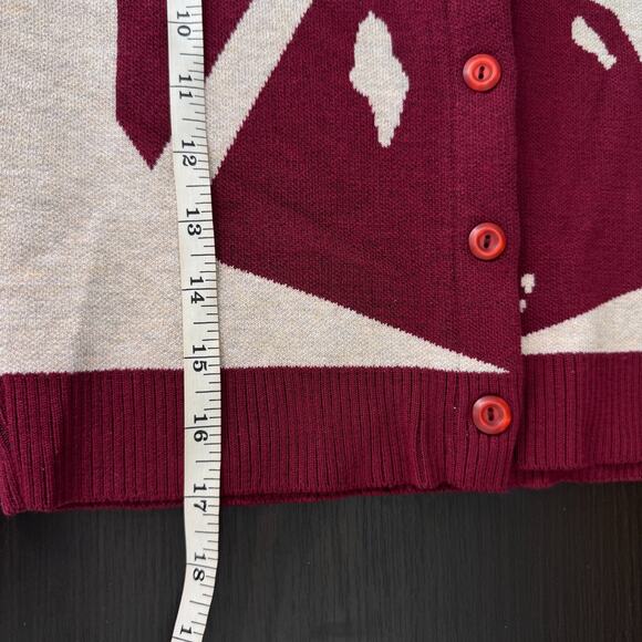 Elhoffer Galactic Creed Cardigan Womens Medium Crop Sweater Cosplay Comic Con M - Picture 9 of 10